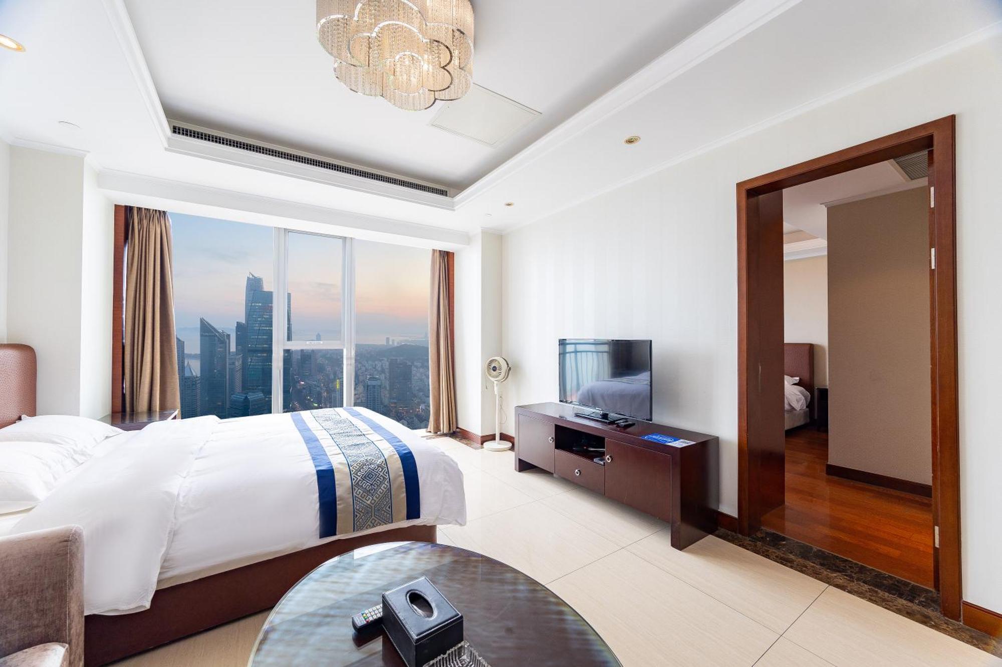 Qingdao Elegant Central Apartment Kültér fotó