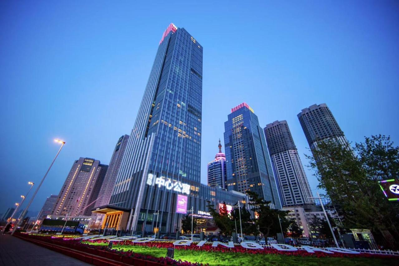 Qingdao Elegant Central Apartment Kültér fotó
